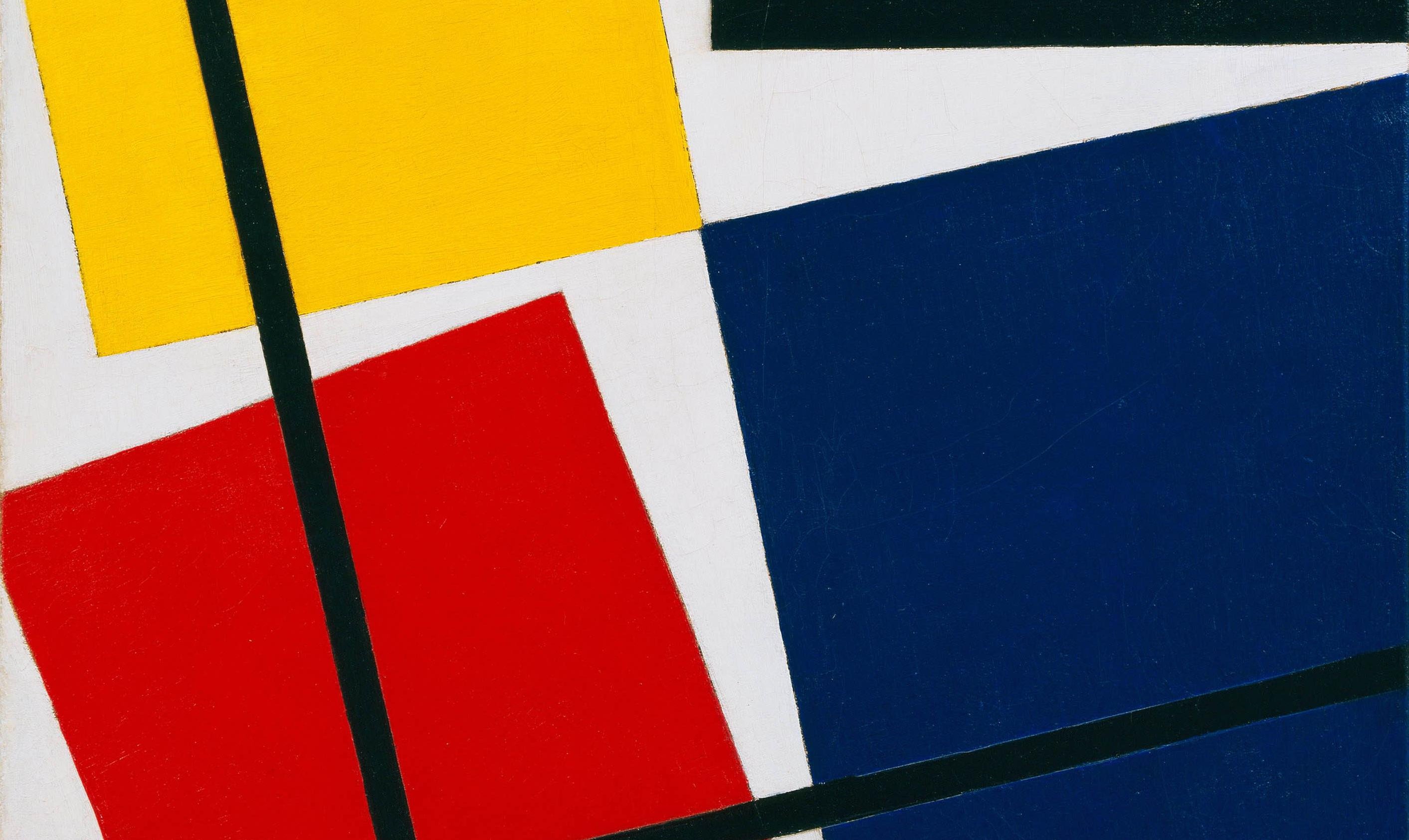 Foto Simultaneous Counter Composition van Theo van Doesburg