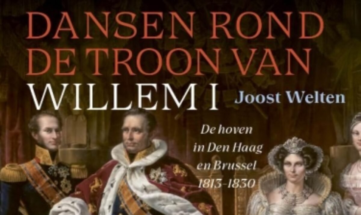 Omslag van het boek Dansen rond de troon van Willem I
